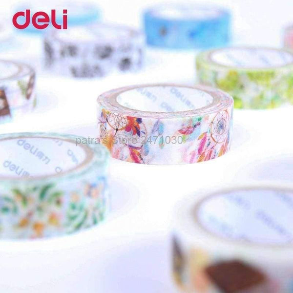 Planet Gates Creative Colorful adhesive masking tape set DIY Scrapbooking Sticker Label decorative school supplies stationery