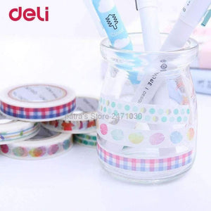 Planet Gates Creative Colorful adhesive masking tape set DIY Scrapbooking Sticker Label decorative school supplies stationery