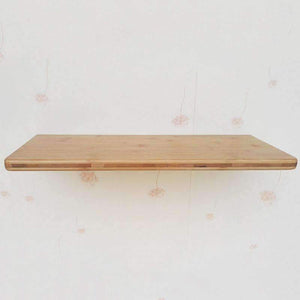 Planet Gates Creative Kitchen Storage Wall Shelf Floating Wall Mounted Shelf Bamboo Photo Book Display Rack Holder Storage Ledge
