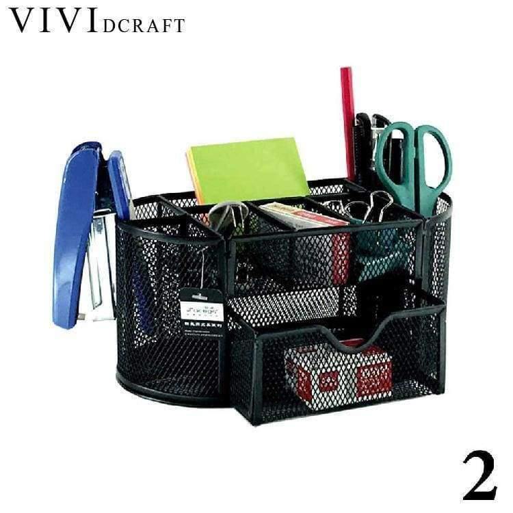 Planet Gates Creative Metal Iron Wire Desk Pen Holder Laege Capacity Office Desk Accessories Desk Organizer Office Desk Supplies