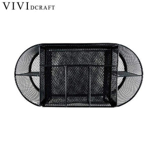 Planet Gates Creative Metal Iron Wire Desk Pen Holder Laege Capacity Office Desk Accessories Desk Organizer Office Desk Supplies