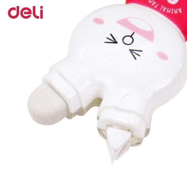 Creative Multifunction Kawaii Eraser & Correction Tape For School Kids Office Stationery Supply Cute Rabbit Shape Best Gift