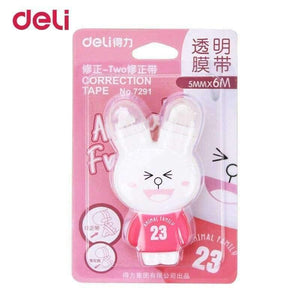 Creative Multifunction Kawaii Eraser & Correction Tape For School Kids Office Stationery Supply Cute Rabbit Shape Best Gift