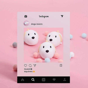 Planet Gates Creative stud silicone lamp USB charging PAPA puppy night light infinitely dimmer dimmer lamp birthday gift