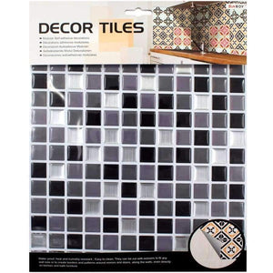 Planet Gates CRFYA1003 Kitchen bathroom special 3D wallpaper mosaic waterproof Size 10*10(in) tile Toilet decoration personality PVC drip wall stickers