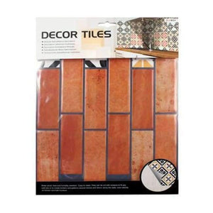 Planet Gates CRFYA1008 Kitchen bathroom special 3D wallpaper mosaic waterproof Size 10*10(in) tile Toilet decoration personality PVC drip wall stickers