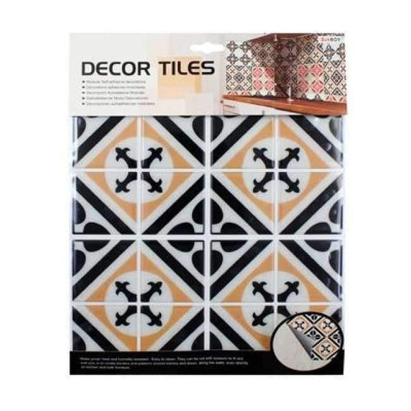 Planet Gates CRFYA1010 Kitchen bathroom special 3D wallpaper mosaic waterproof Size 10*10(in) tile Toilet decoration personality PVC drip wall stickers