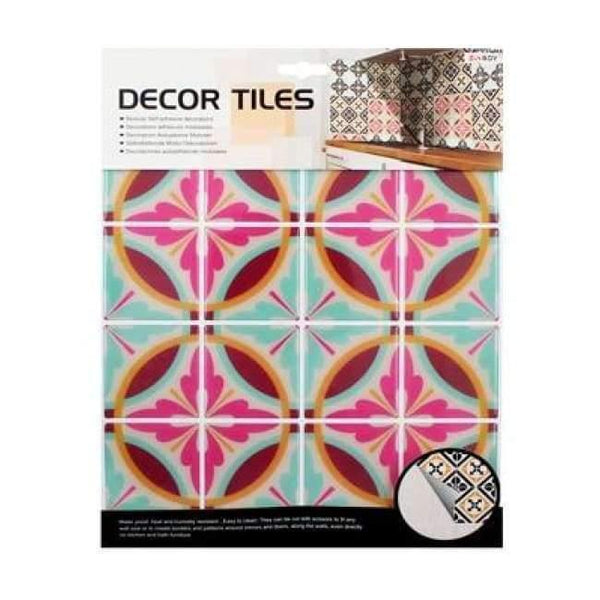 Planet Gates CRFYA1011 Kitchen bathroom special 3D wallpaper mosaic waterproof Size 10*10(in) tile Toilet decoration personality PVC drip wall stickers