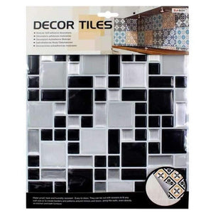 Planet Gates CRFYA1027 Kitchen bathroom special 3D wallpaper mosaic waterproof Size 10*10(in) tile Toilet decoration personality PVC drip wall stickers