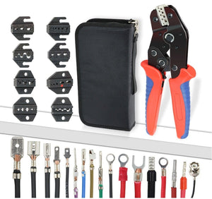 Planet Gates Crimping Pliers Set SN-48BS(=SN-48B+SN-28B) Jaw Kit for 2.8 4.8 6.3 VH3.96/Tube/Insulation Terminals Electrical Clamp Min Tools