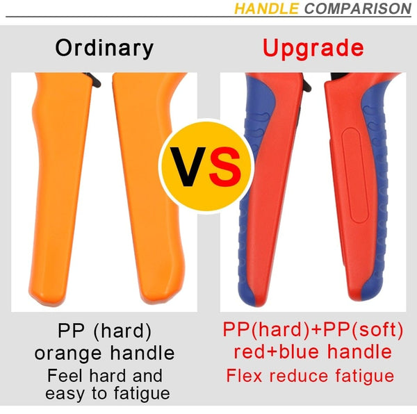 Planet Gates Crimping Pliers Set SN-48BS(=SN-48B+SN-28B) Jaw Kit for 2.8 4.8 6.3 VH3.96/Tube/Insulation Terminals Electrical Clamp Min Tools