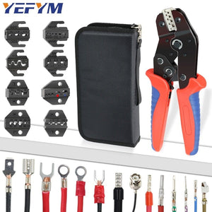 Planet Gates Crimping Pliers Set SN-48BS(=SN-48B+SN-28B) Jaw Kit for 2.8 4.8 6.3 VH3.96/Tube/Insulation Terminals Electrical Clamp Min Tools