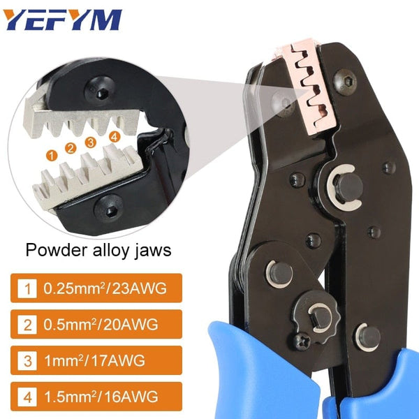 Planet Gates Crimping Pliers SN-48BS/2549 For Tab 2.8 4.8 6.3 XH2.54 SM2.5 DuPont2.54 Terminals Car Connector Wire Electrician Tools Set