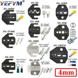 Planet Gates Crimping tool pliers jaws SN-48B / 48BS / 02C / 2549 / 03H / 2546B / 2WF2C / 06WF / 16WF / 06, used for crimping terminals