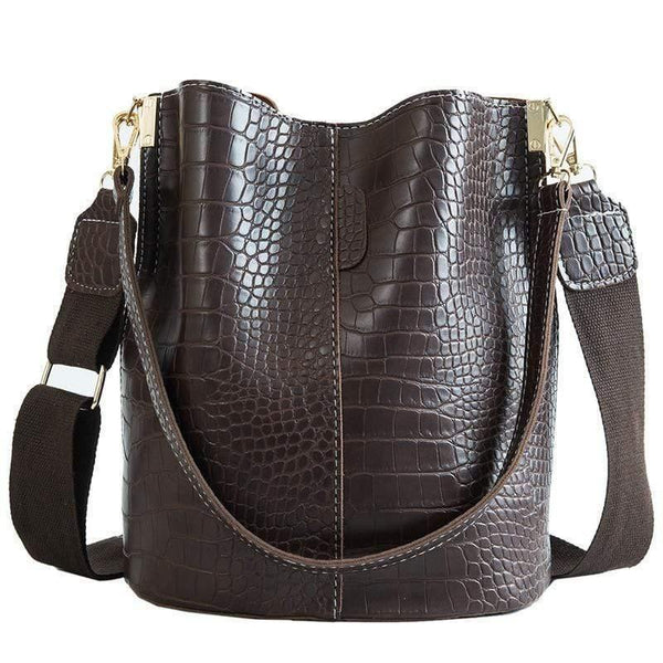 Crocodile Crossbody Bag For Women Shoulder Bag Brand Designer Women Bags Luxury PU Leather Bag