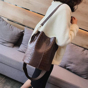 Crocodile Crossbody Bag For Women Shoulder Bag Brand Designer Women Bags Luxury PU Leather Bag