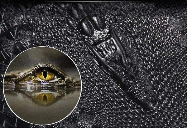 Planet Gates Crocodile messenger bags for men crossbody shoulder bag Alligator male ipad Tablet PC IPAD handbag mens bags