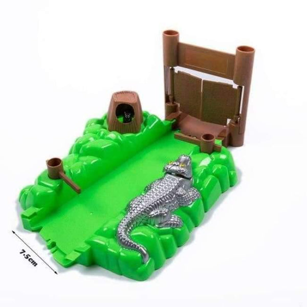 Planet Gates Crocodile set Magical Glowing Race Track Diecasts & Toy Vehicles Accessories Bridge Racing Track Boys Girls Toy For Children Gifts
