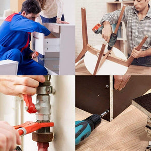 Cross Recessed Phillips Hex Head Screw Nut And Washer Three Sems Screw Set Kit M4 M5 M6 Stainless Steel Three Combination Thread