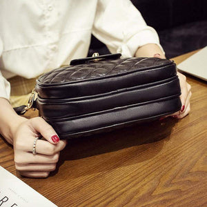 Planet Gates Crossbody Bags for Women High Capacity 3 Layer Shoulder Bag Handbag PU Leather Women Messenger Bags