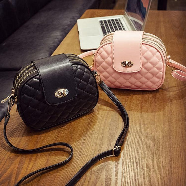 Planet Gates Crossbody Bags for Women High Capacity 3 Layer Shoulder Bag Handbag PU Leather Women Messenger Bags