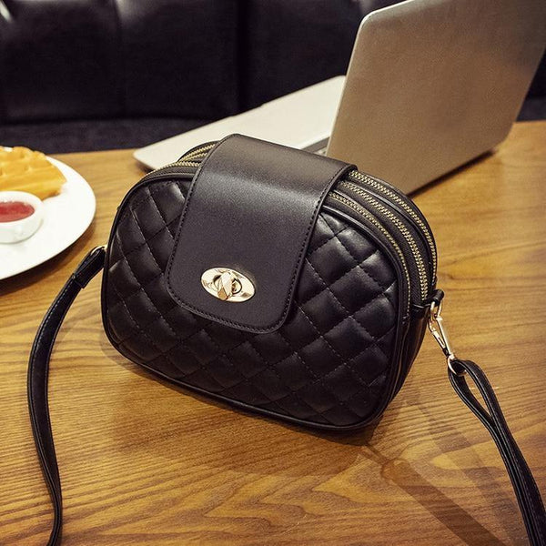 Planet Gates Crossbody Bags for Women High Capacity 3 Layer Shoulder Bag Handbag PU Leather Women Messenger Bags