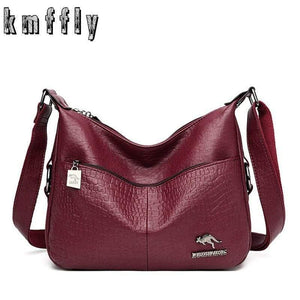 Crossbody Bags For Women Messenger Bag Designer Leather Handbags Sac A Main Vintage Ladies