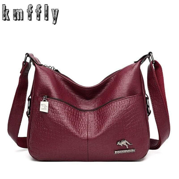 Crossbody Bags For Women Messenger Bag Designer Leather Handbags Sac A Main Vintage Ladies