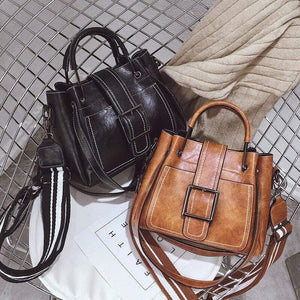 Crossbody Bags For Women Messenger Bags  Vintage Leather Bags Handbags High Quality