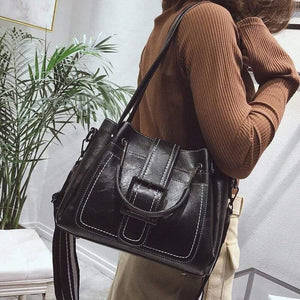 Crossbody Bags For Women Messenger Bags  Vintage Leather Bags Handbags High Quality