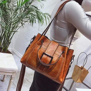 Crossbody Bags For Women Messenger Bags  Vintage Leather Bags Handbags High Quality