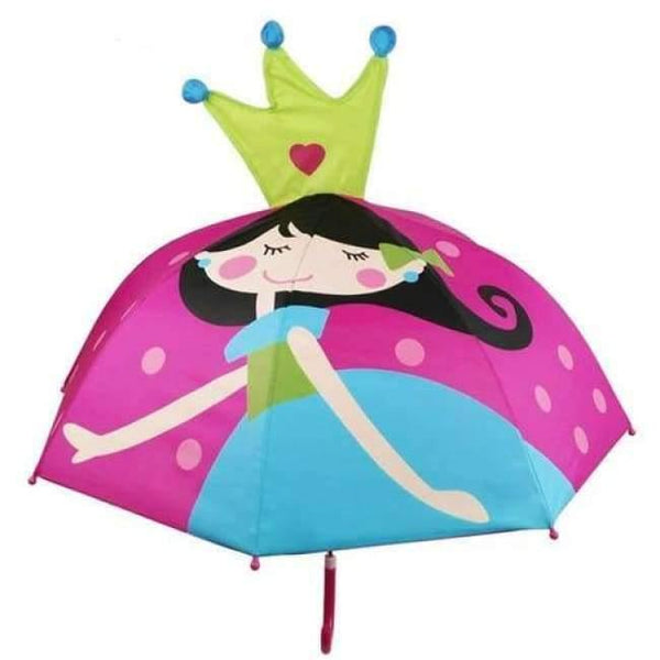 Planet Gates Crown Princess Cartoon Children Umbrella animation creative  long-handled 3D ear modeling kids umbrella For boys girls