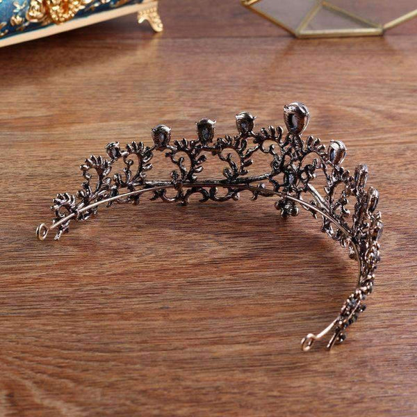 Planet Gates Crown wedding tiara headband rhinestones Bridal Hair Accessories vintage crowns bride diadem pageants head hair jewelry