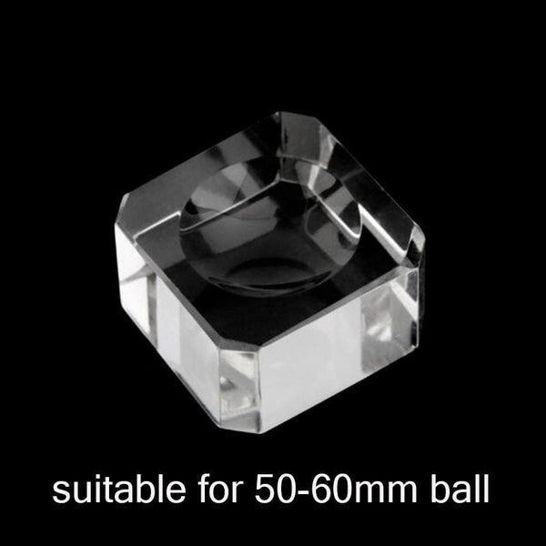 Planet Gates Crystal Ball Stand Display Holder Ball Base For Soccer Volley Ball Basketball Football Rugby  Glass Sphere Stand