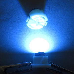 Planet Gates Crystal Blue / T3 WLJH 10x T3 T4.2 T4.7 Led Neo Wedge 3030 SMD Heater A/C Climate Control Backlight Gauge Instrument Dash Light Lamp Bulb for Car