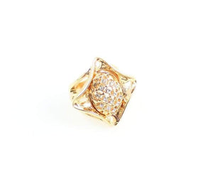 Planet Gates Crystal Rhinestone Beads Jewelry Set for Party Wedding Bridal Costume  Gold Color African Jewelry Sets