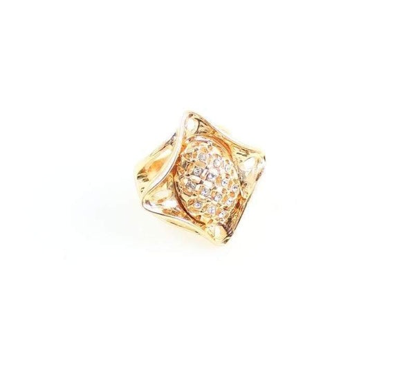 Planet Gates Crystal Rhinestone Beads Jewelry Set for Party Wedding Bridal Costume  Gold Color African Jewelry Sets