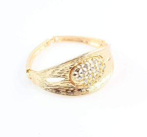 Planet Gates Crystal Rhinestone Beads Jewelry Set for Party Wedding Bridal Costume  Gold Color African Jewelry Sets