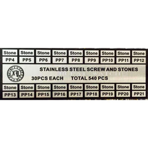 Planet Gates Crystal Watch Parts Rhinestone Diamond Watch Screws Stones Repair Watch Accessories Tools horloge onderdelen