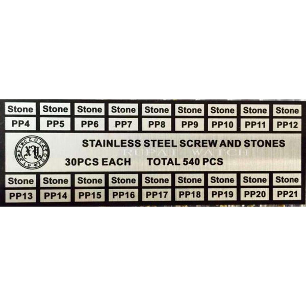 Planet Gates Crystal Watch Parts Rhinestone Diamond Watch Screws Stones Repair Watch Accessories Tools horloge onderdelen