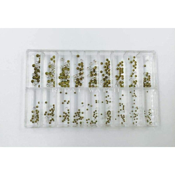 Planet Gates Crystal Watch Parts Rhinestone Diamond Watch Screws Stones Repair Watch Accessories Tools horloge onderdelen