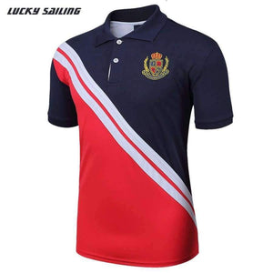 Planet Gates CSL03P White / M T-Shirt Men Golf Polo cotton tops & tees Short Sleeve Golf Shirts Breathable Quick Dry Fit Plus Size M-XXXL