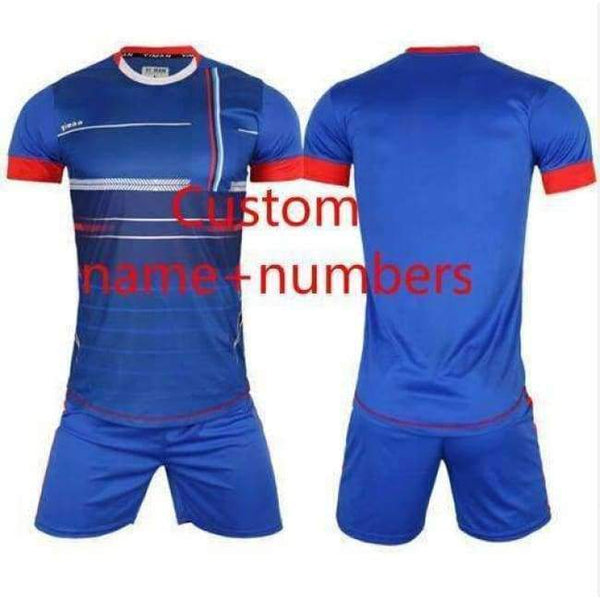 Planet Gates CT BE / L Custom Adult Breathable  Soccer Jerseys Set Uniforms Football clothes Kit Cheap Football Shirt Tracksuit