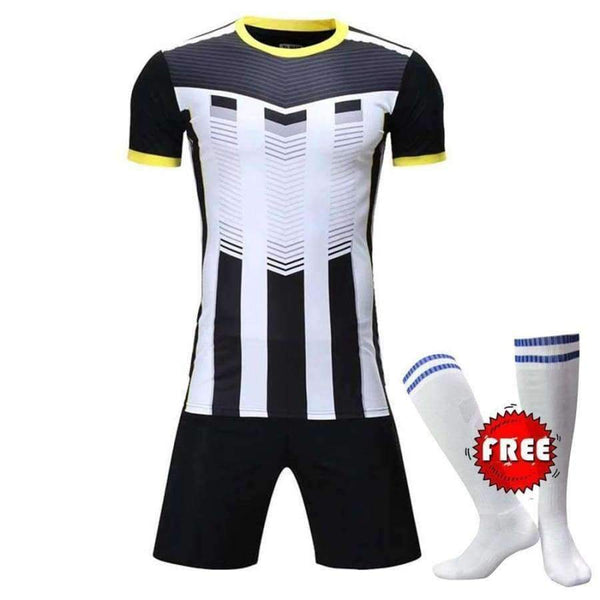 Planet Gates CT RD / Asian size 2XL Custom Adult Soccer Jerseys Set Uniforms Football Clothes Kit Cheap Breathable Football Shirt Tracksuit Free Socks
