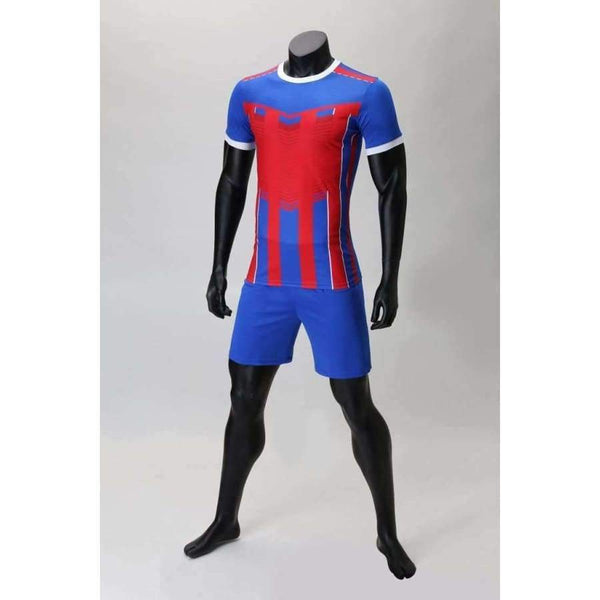 Planet Gates CT RD / Asian size 2XL Custom Adult Soccer Jerseys Set Uniforms Football Clothes Kit Cheap Breathable Football Shirt Tracksuit Free Socks