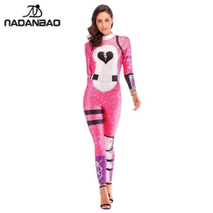 Planet Gates Cuddle Team Leader / L / Cuddle Team Leader Pink Bear Costume Cosplay Cuddle Team Leader Jumpsuit Harror Halloween Costumes For Women Plus Size Bodysuit