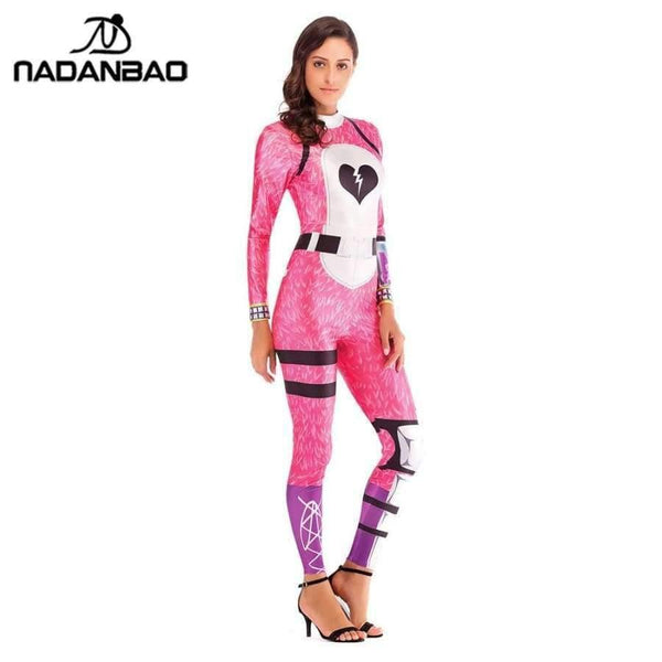 Planet Gates Cuddle Team Leader / L / Cuddle Team Leader Pink Bear Costume Cosplay Cuddle Team Leader Jumpsuit Harror Halloween Costumes For Women Plus Size Bodysuit