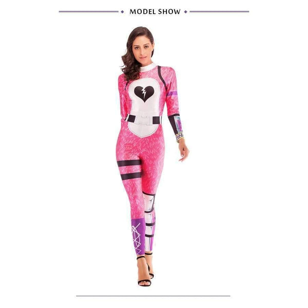 Planet Gates Cuddle Team Leader / L / Cuddle Team Leader Pink Bear Costume Cosplay Cuddle Team Leader Jumpsuit Harror Halloween Costumes For Women Plus Size Bodysuit