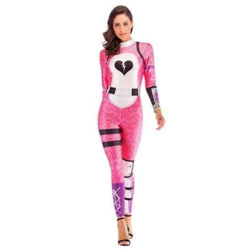 Planet Gates Cuddle Team Leader / L / Cuddle Team Leader Pink Bear Costume Cosplay Cuddle Team Leader Jumpsuit Harror Halloween Costumes For Women Plus Size Bodysuit