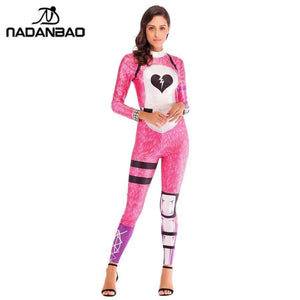 Planet Gates Cuddle Team Leader / L / Cuddle Team Leader Pink Bear Costume Cosplay Cuddle Team Leader Jumpsuit Harror Halloween Costumes For Women Plus Size Bodysuit